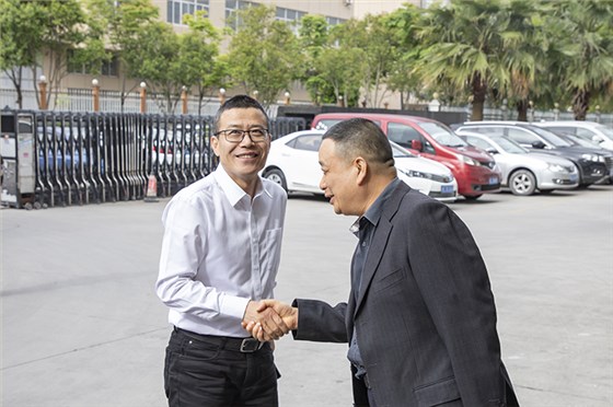 董事長胡志興接待樂清市副市長徐海嚴(yán)一行