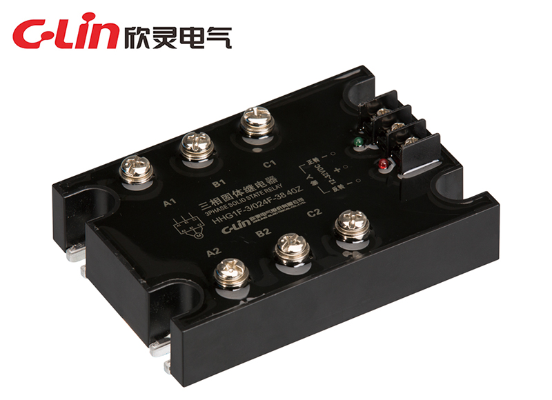 HHG1F-3/024F-38(共陽型) 直流控制交流（三相正反轉）