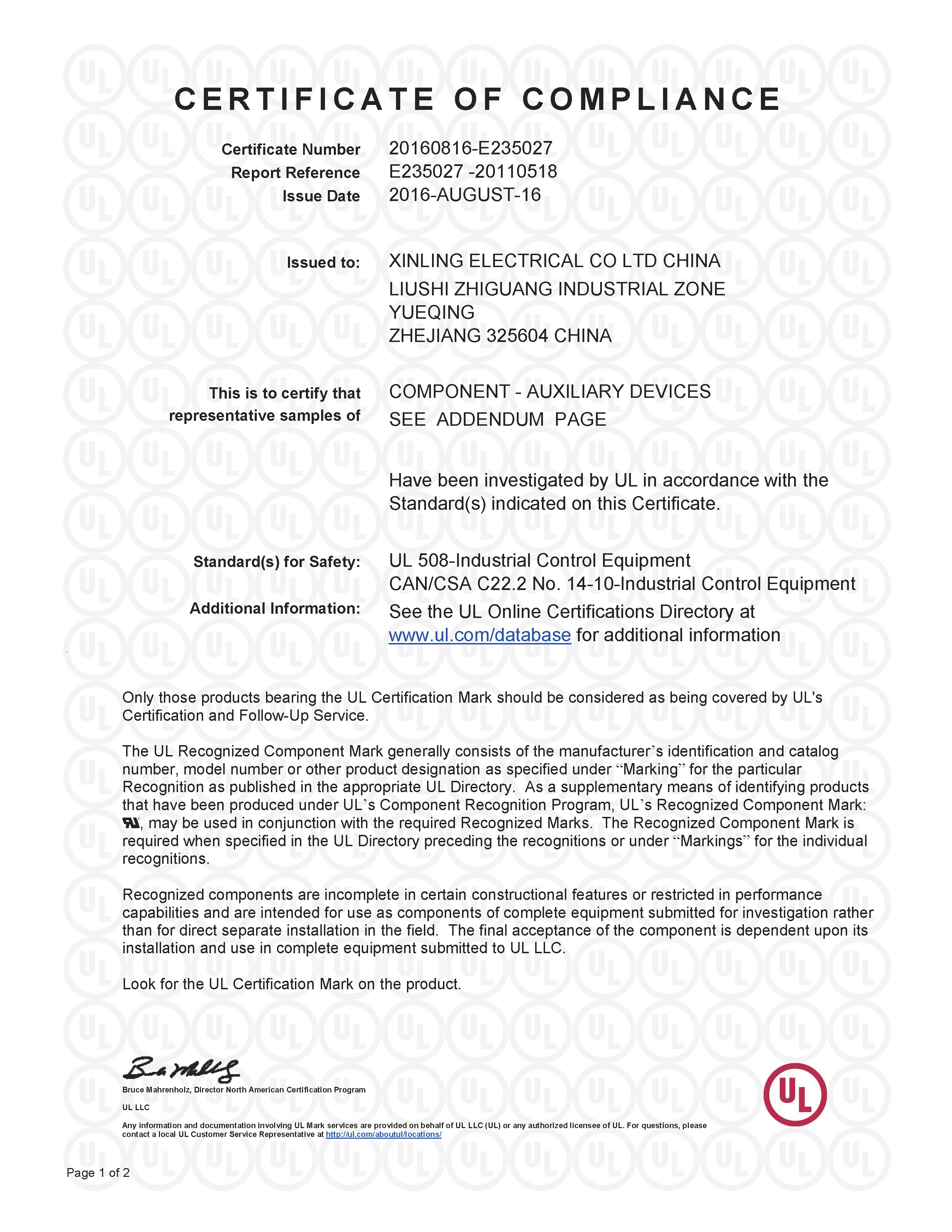 E235027-20110518-CertificateofCompliance_頁(yè)面_1