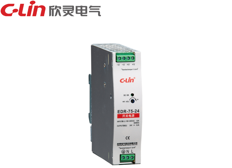 EDR-75W單組輸出導(dǎo)軌開關(guān)電源