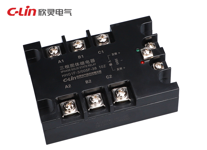 HHG1F-3/005F-38三相正反轉固體繼電器（直流控制交流）