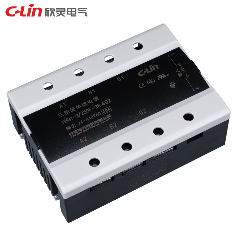 HHG1-3/250F-38 (SSR-AA)（改進型）三相固體繼電器(交流控制交流)