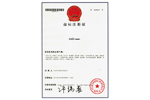 欣靈電氣商標(biāo)注冊證
